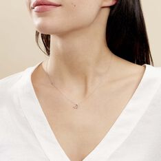 Collier Louise Or Blanc Diamant - Colliers Femme | Marc Orian