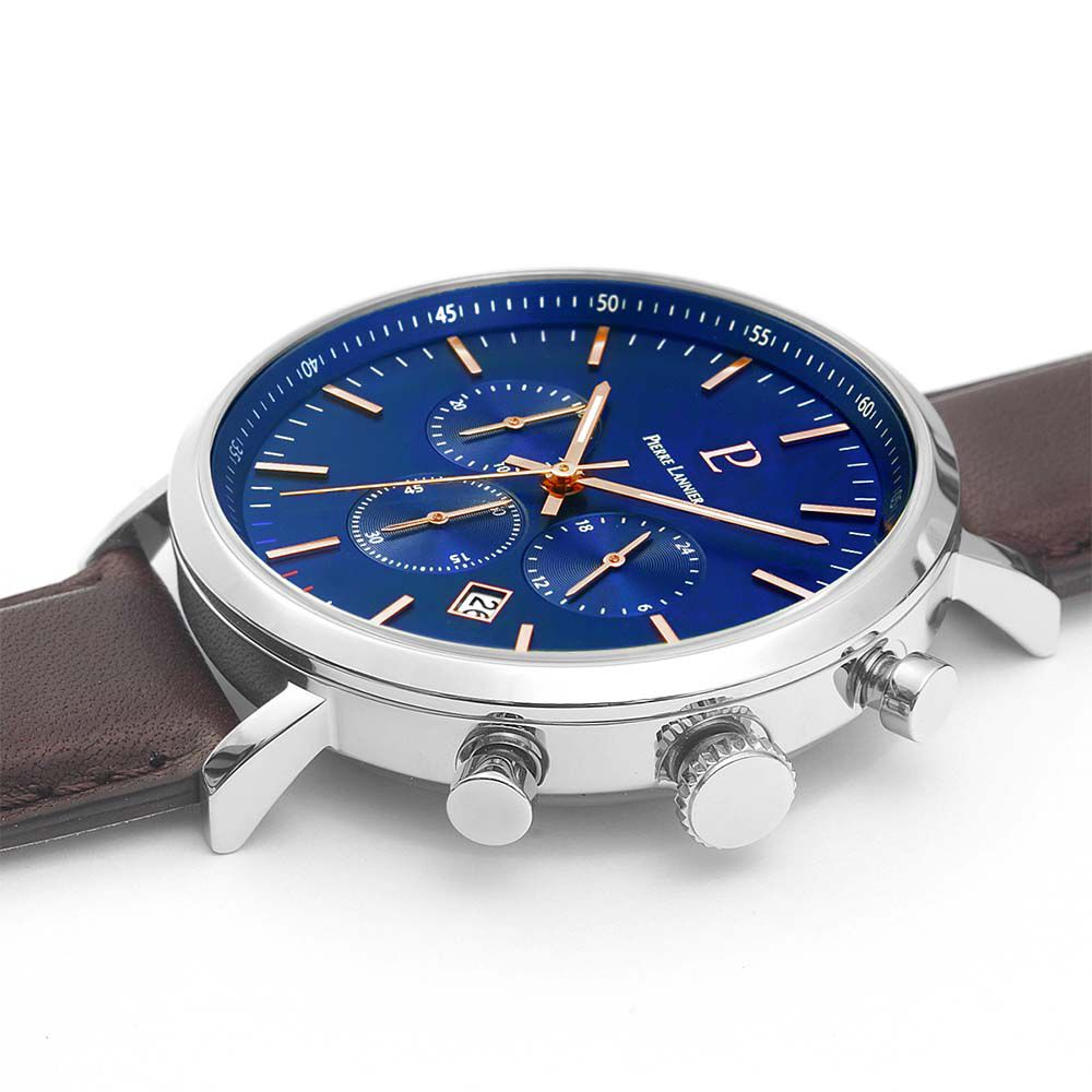 Montre Pierre Lannier Baron Bleu - Montres étanches Homme | Marc Orian