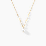 Collier Bindy Or Jaune Perle De Culture - Colliers avec pierres Femme | Marc Orian