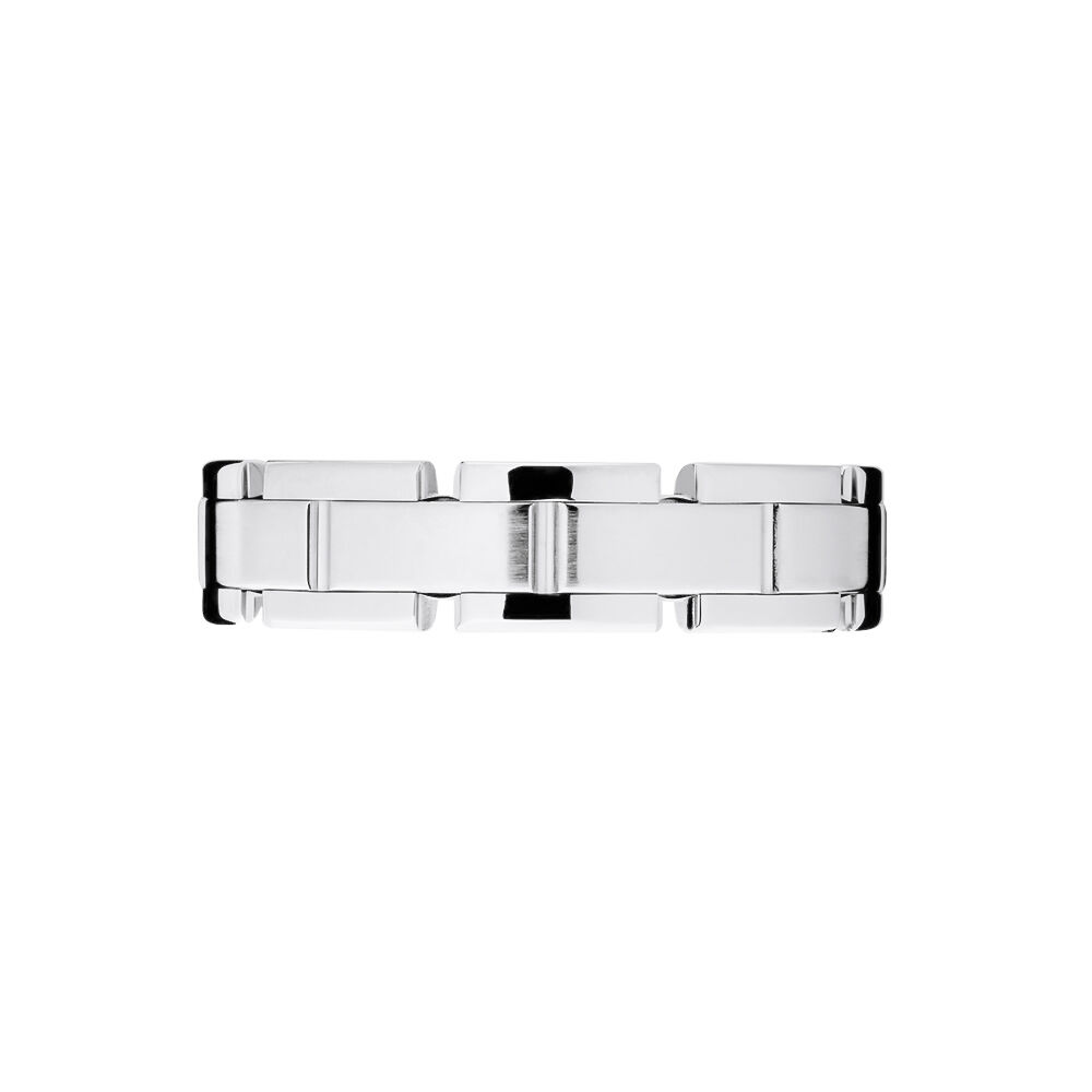 Alliance Maille Or Blanc - Alliances duo Famille | Marc Orian