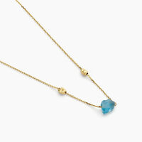 Collier Natille Or Jaune Apatite