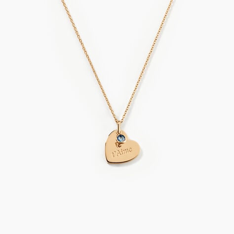 Collier Ulisses Plaqué Or Jaune Oxyde De Zirconium - Colliers avec pierres Femme | Marc Orian