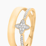 Bague Delicatesse Or Jaune Diamant - Bagues pierres pr&eacute;cieuses Femme | Marc Orian