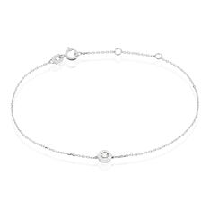 Bracelet Domitia Or Blanc Diamant - Bracelets chaînes Femme | Marc Orian