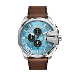 Montre Diesel Mega Chief Bleu - Montres &eacute;tanches Homme | Marc Orian
