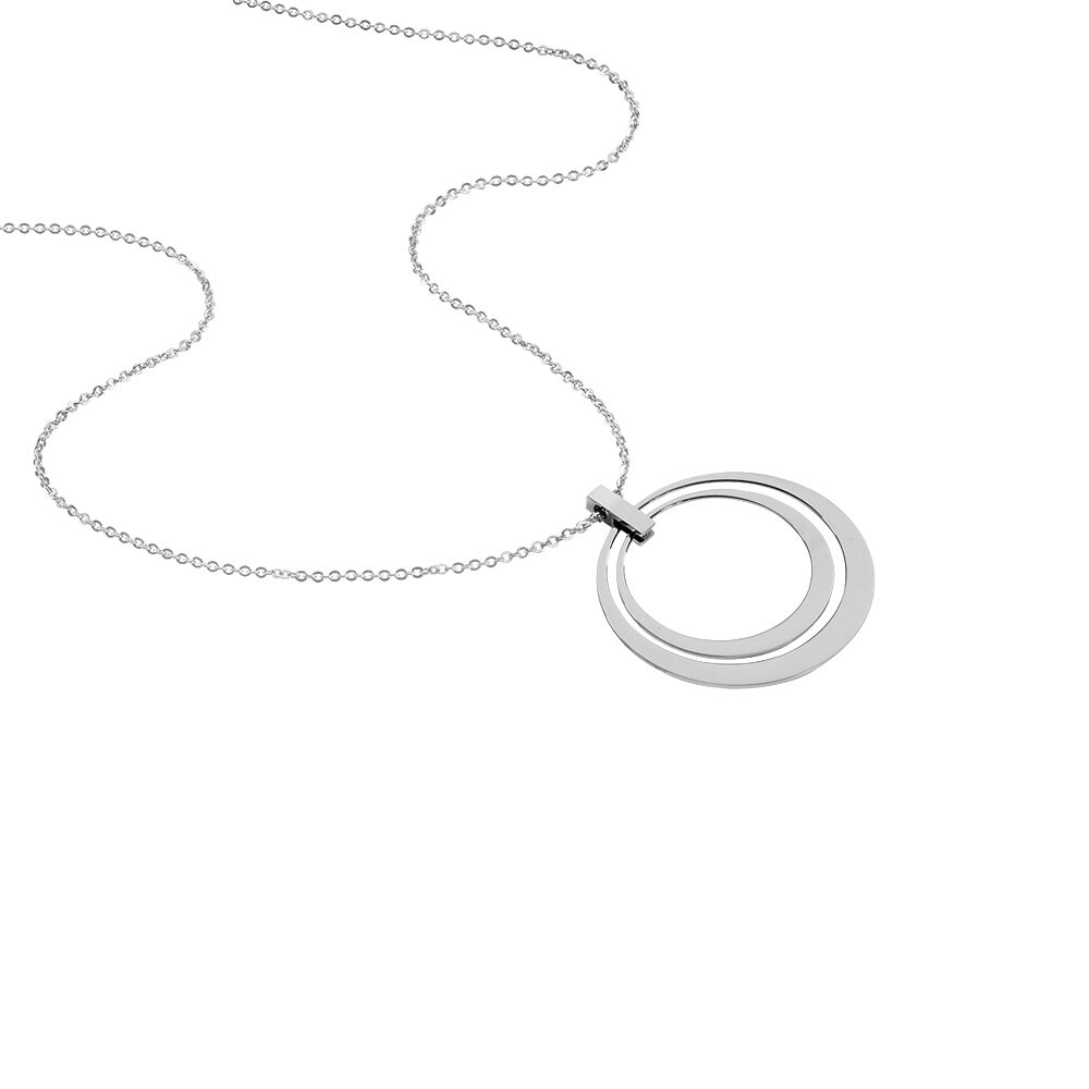 Collier Moussouae Acier Blanc - Colliers Femme | Marc Orian