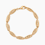 Bracelet Kathlyne Plaqu&eacute; Or Jaune - Bracelets mailles Femme | Marc Orian
