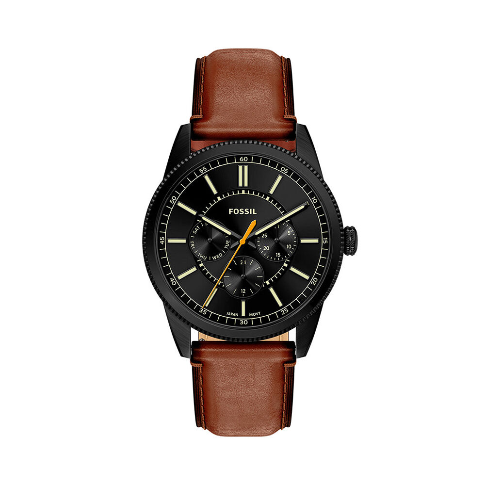 Montre Fossil Pearson Noir - Montres &eacute;tanches Homme | Marc Orian