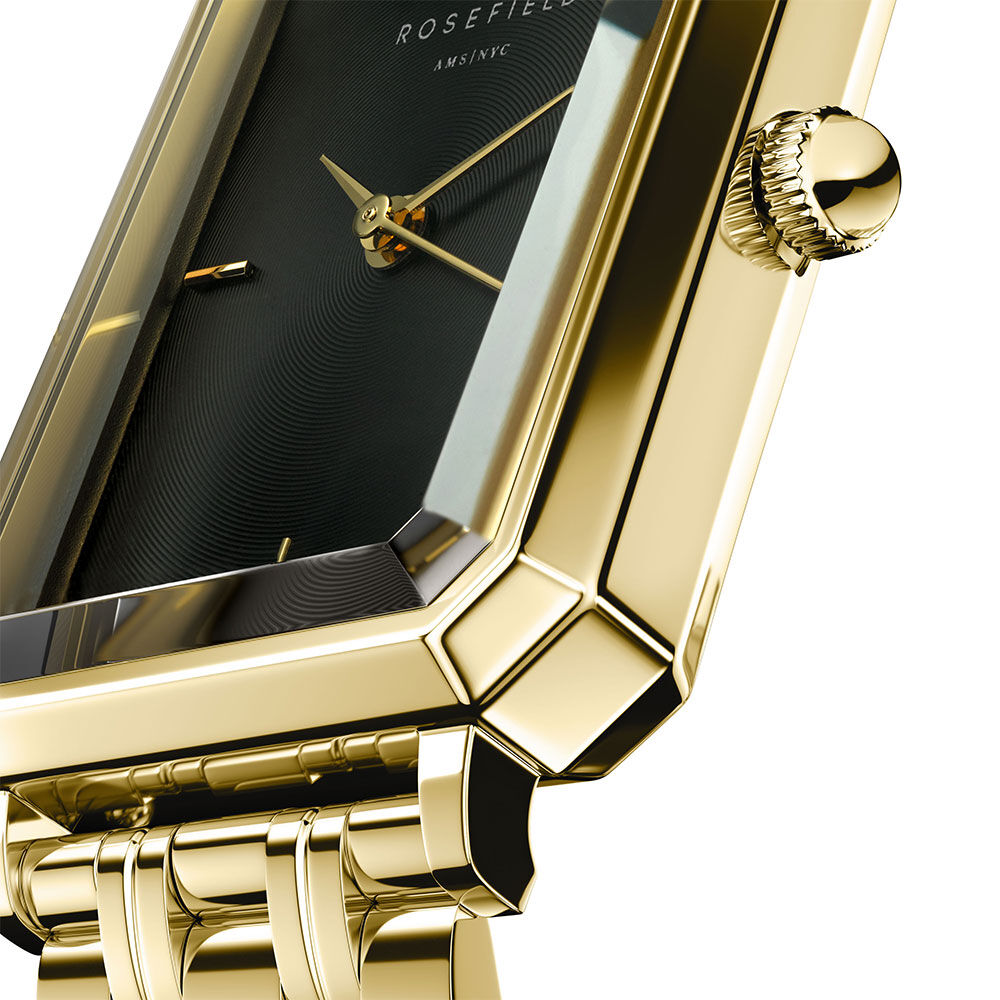 Montre Rosefield Octagon Noir - Montres &eacute;tanches Femme | Marc Orian