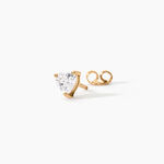 Boucles D'Oreilles Puces Rheane Plaqu&eacute; Or Jaune Oxyde De Zirconium - Puces Femme | Marc Orian
