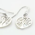 Boucles D'oreilles Pendantes Argent Blanc Vitto Nacres - Pendantes Femme | Marc Orian