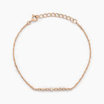 Bracelet Eugenie Argent Rose Oxyde De Zirconium - Bracelets fantaisie Femme | Marc Orian