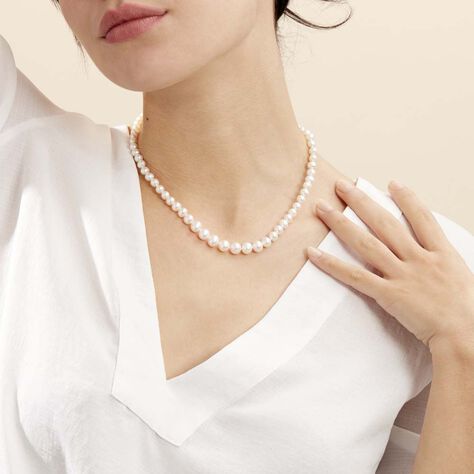 Collier Danilo Baroque Or Jaune Perle De Culture - Parure de mariage Femme | Marc Orian