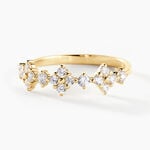 Bague Majestueuse Or Jaune Oxyde De Zirconium - Bagues fian&ccedil;ailles Femme | Marc Orian