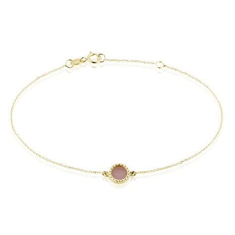 Bracelet Heida Or Jaune Calcédoine - Bracelets Medailles Femme | Marc Orian