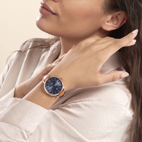 Montre Fossil Jacqueline Bleu - Montres classiques Femme | Marc Orian