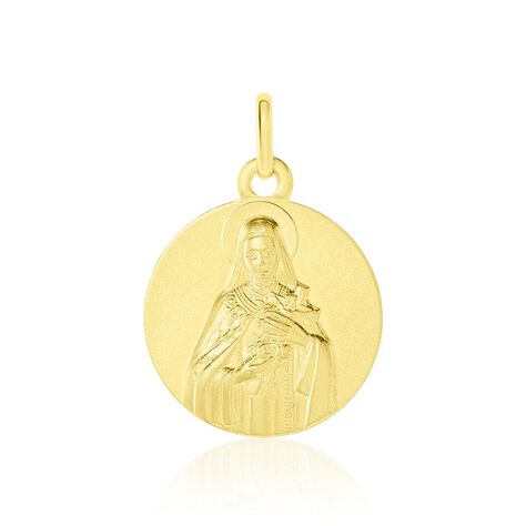 M&eacute;daille Or Jaune Sainte Th&eacute;r&egrave;se - M&eacute;dailles et m&eacute;daillons Famille | Marc Orian