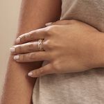 Bague Harmonia Or Jaune Oxyde De Zirconium - Solitaires Femme | Marc Orian