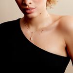 Collier Carrine 2 Fils Or Jaune Perle De Culture - Colliers avec pierres Femme | Marc Orian