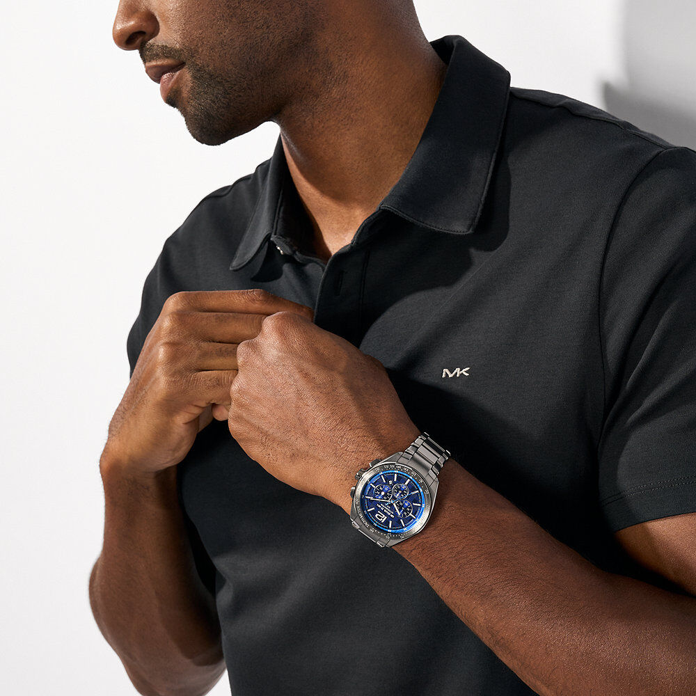 Montre Michael Kors Accelerator 2.0 Bleu - Montres étanches Homme | Marc Orian