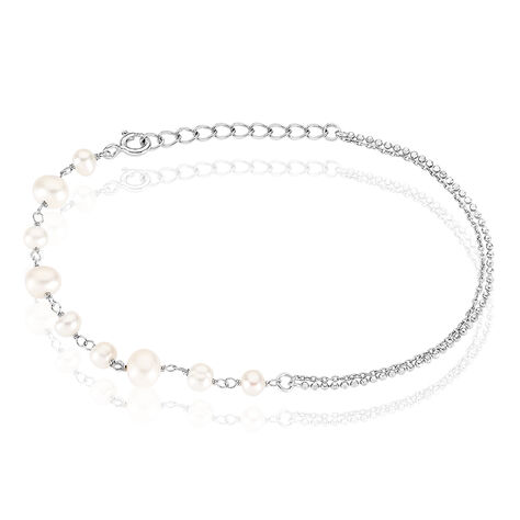 Bracelet Noa Argent Blanc Perle De Culture - Bracelets fantaisie Femme | Marc Orian
