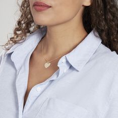 Pendentif Sirona Coeur Gravable Or Jaune - Pendentifs Femme | Marc Orian