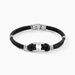 Bracelet Irenee Acier Blanc - Bracelets cordons Homme | Marc Orian