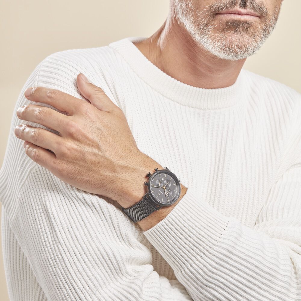Montre Pierre Lannier Baron Noir - Montres étanches Homme | Marc Orian