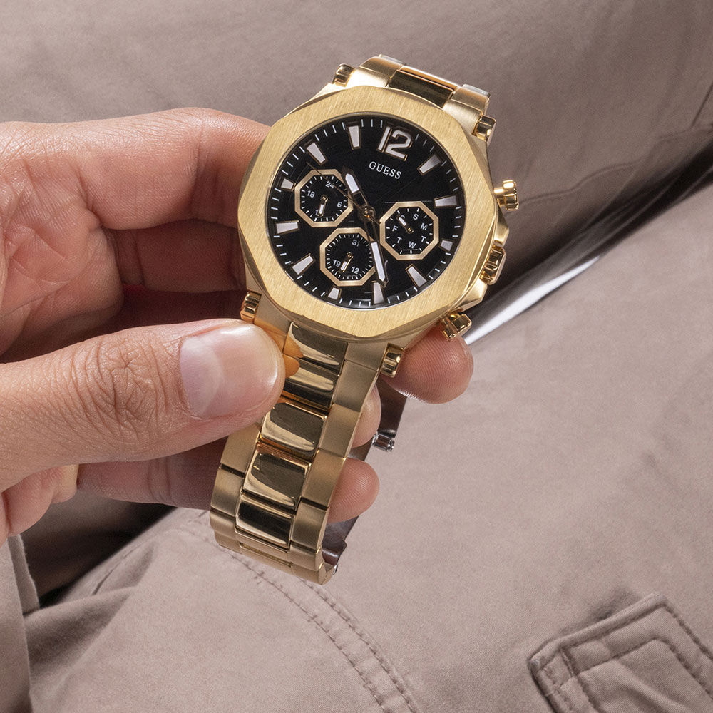 Montre Guess Edge Noir - Montres étanches Homme | Marc Orian
