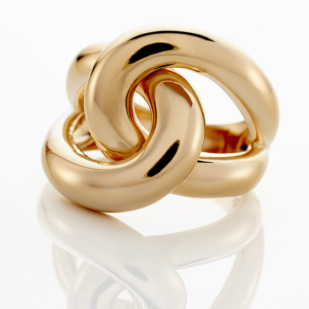 Bague Plaqu&eacute; Or Jaune Chaili - Bagues dor&eacute;es Femme | Marc Orian