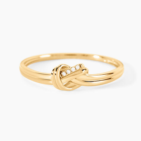 Bague Pietari Or Jaune Diamant - Bagues pierres pr&eacute;cieuses Femme | Marc Orian