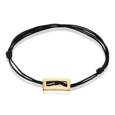 Bracelet Plaqué Or Jaune Gaulthier - Bracelets cordons Homme | Marc Orian