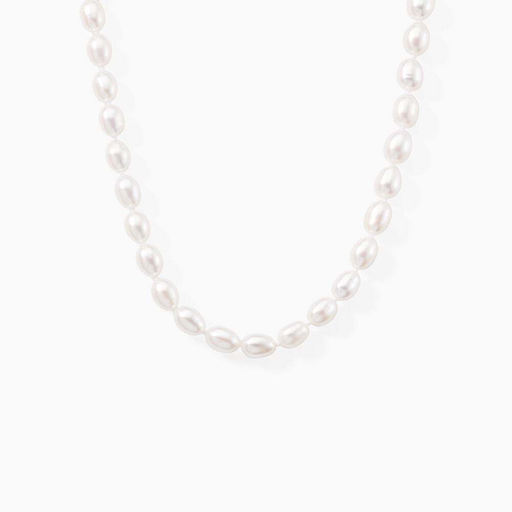 Collier Giustina Or Jaune Perle De Culture - Colliers avec pierres Femme | Marc Orian