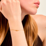 Bracelet Chrislene Plaqu&eacute; Or Jaune Oxyde De Zirconium - Bracelets fantaisie Femme | Marc Orian