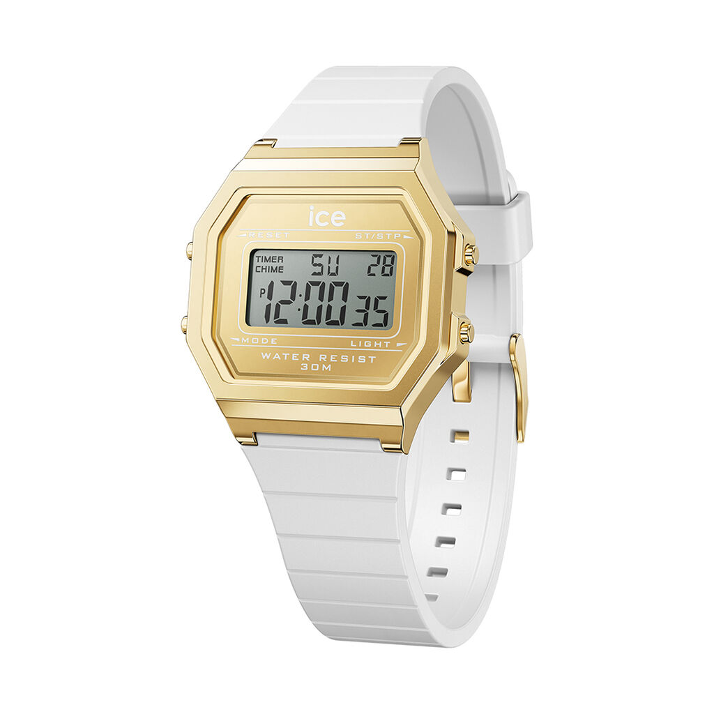 Montre Ice Watch Digit Retro Dore - Montres étanches Femme | Marc Orian