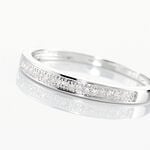Alliance Aileen Or Blanc Diamant - Alliances avec pierres Femme | Marc Orian