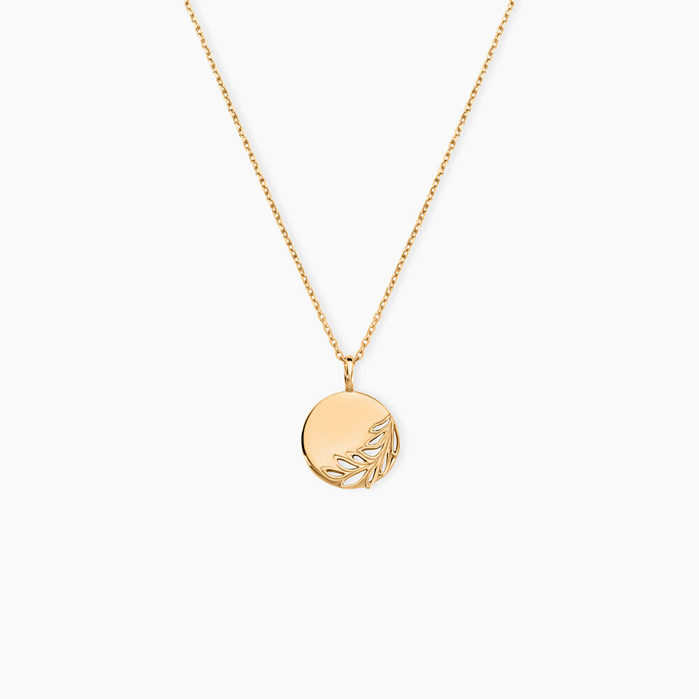 Collier Hanaelle Plaque Or Jaune - Colliers ete Femme | Marc Orian