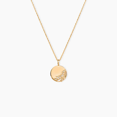 Collier Hanaelle Plaque Or Jaune
