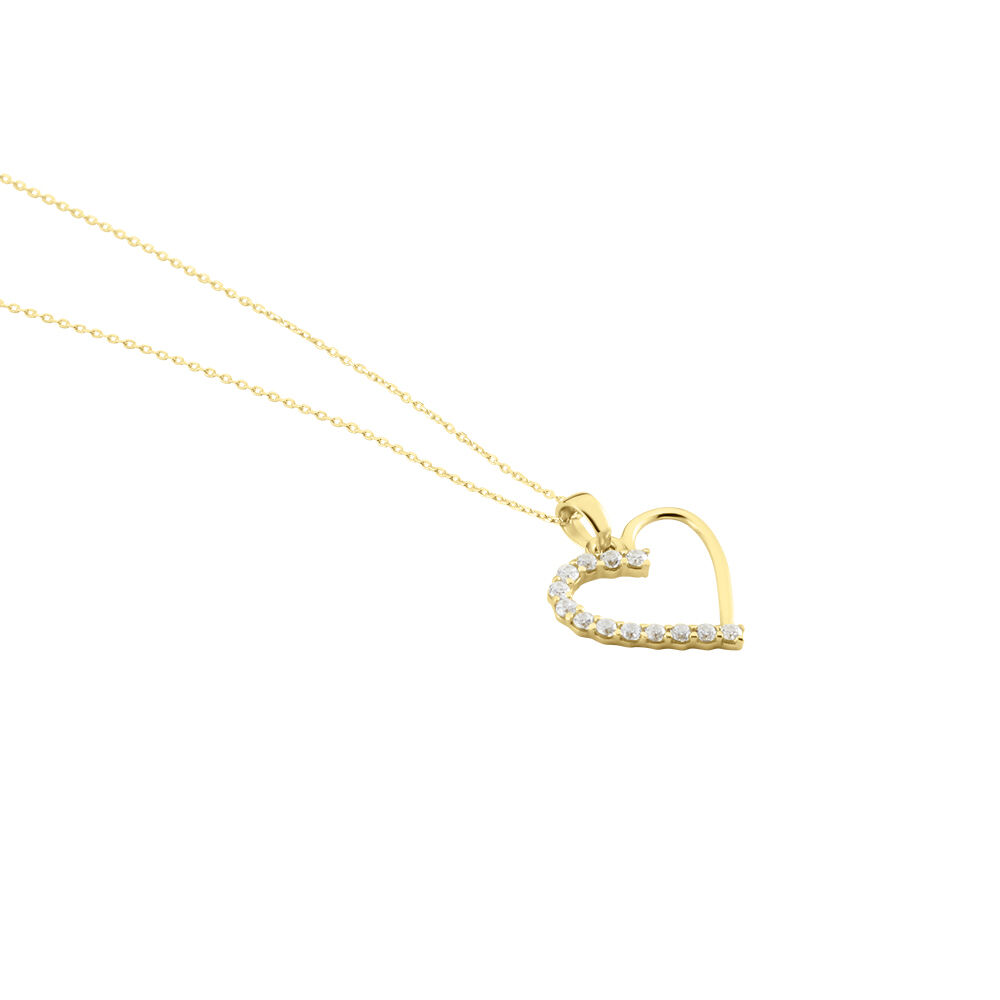 Collier Or Jaune Chantelle Oxydes De Zirconium - Colliers avec pierres Femme | Marc Orian