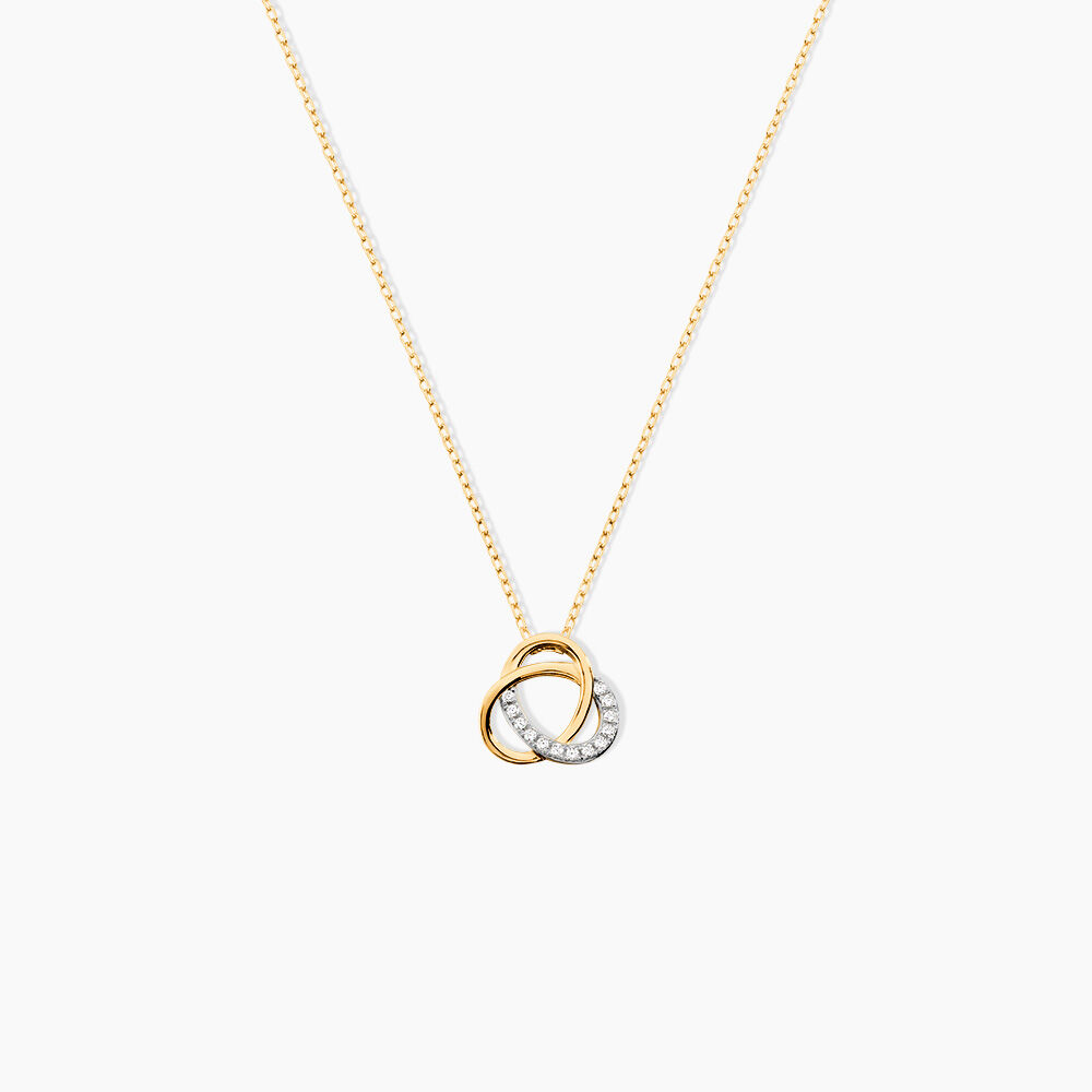 Collier Dorila Or Jaune Oxyde De Zirconium - Colliers avec pierres Femme | Marc Orian