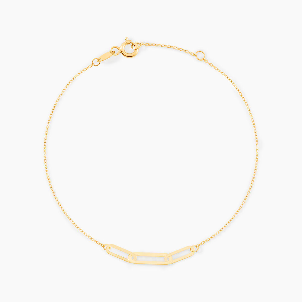 Bracelet Clippea Or Jaune - Bracelets cha&icirc;nes Femme | Marc Orian