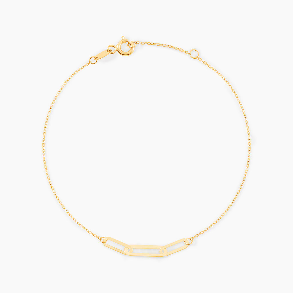 Bracelet Clippea Or Jaune - Bracelets cha&icirc;nes Femme | Marc Orian