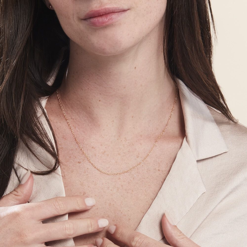 Chaine Or Jaune Pilea - Chaines Femme | Marc Orian