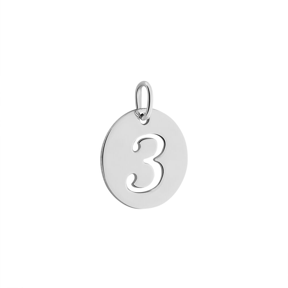 Pendentif Efiso Argent Blanc - Pendentifs Famille | Marc Orian