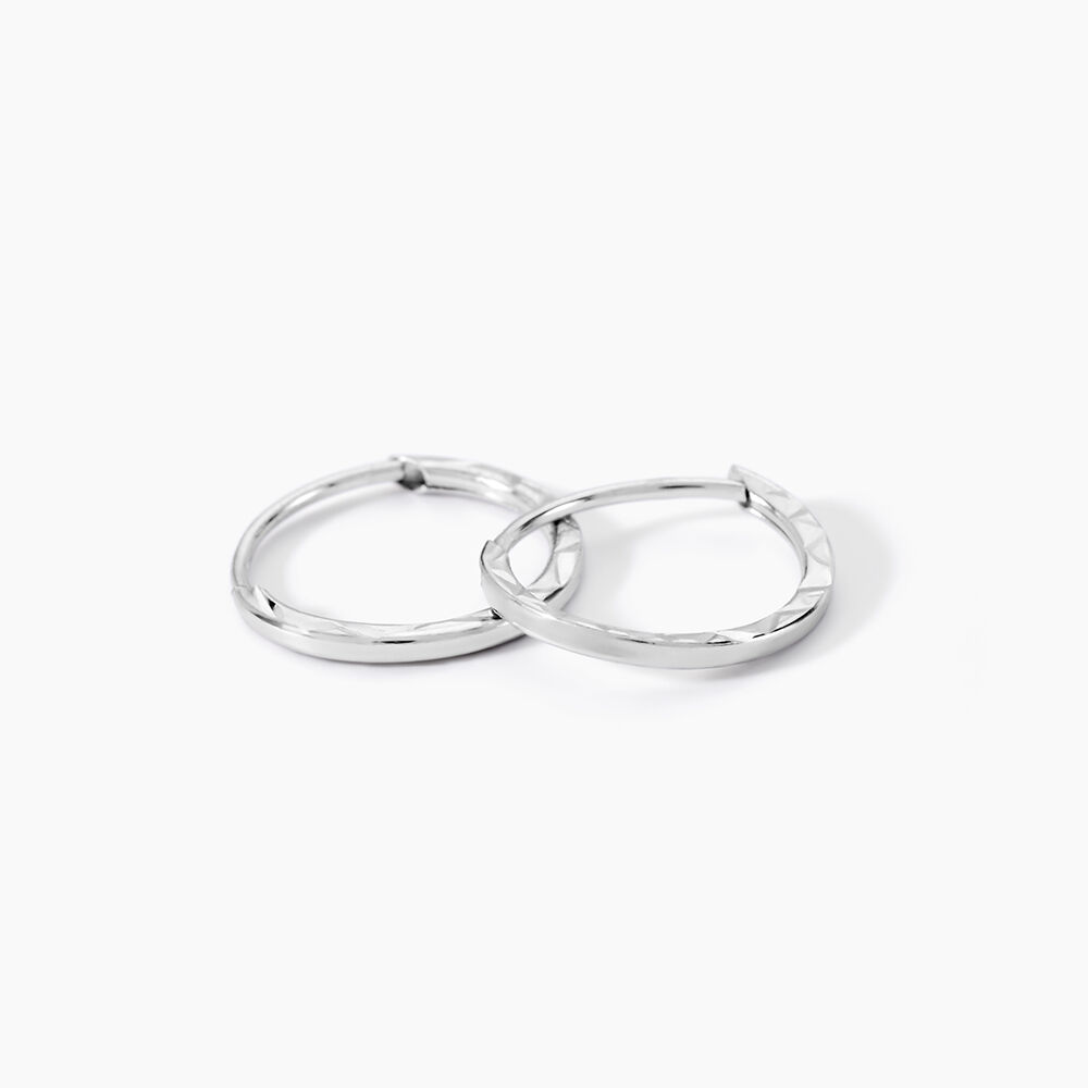 Créoles Valerina Or Blanc - Créoles Femme | Marc Orian