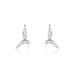 Boucles D'oreilles Puces Irysa Argent Blanc Oxyde De Zirconium - Puces Femme | Marc Orian