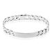Bracelet Identité Casper Argent Gris - Gourmettes Homme | Marc Orian