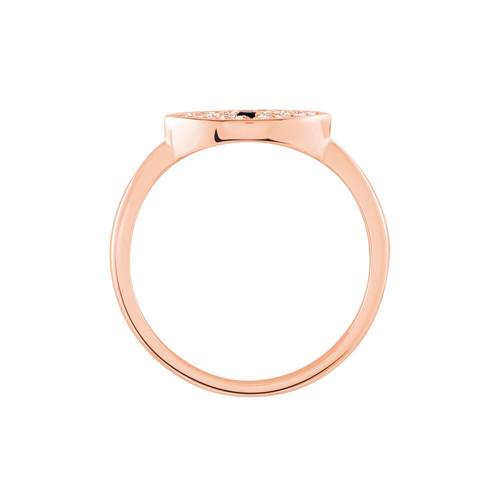 Bague Eldia Argent Rose Oxyde De Zirconium - Bijoux fantaisie Femme | Marc Orian