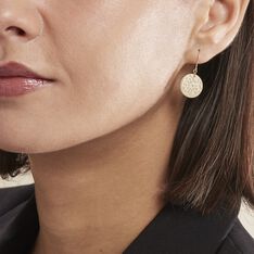 Boucles D'oreilles Pendantes Or Jaune Solie Nacre - Boucles d'oreilles Pendantes Femme | Marc Orian
