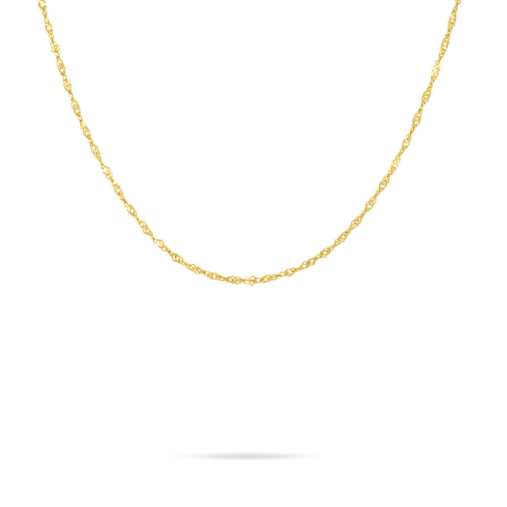 Chaîne Imanie Maille Singapour Or Jaune - Chaines Femme | Marc Orian